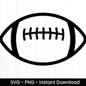 Football SVG pour usage commercial, football Svg, fichier coupé, Svg le jour du match, conception numérique, téléchargement immédiat, sport Png, Clipart PNG