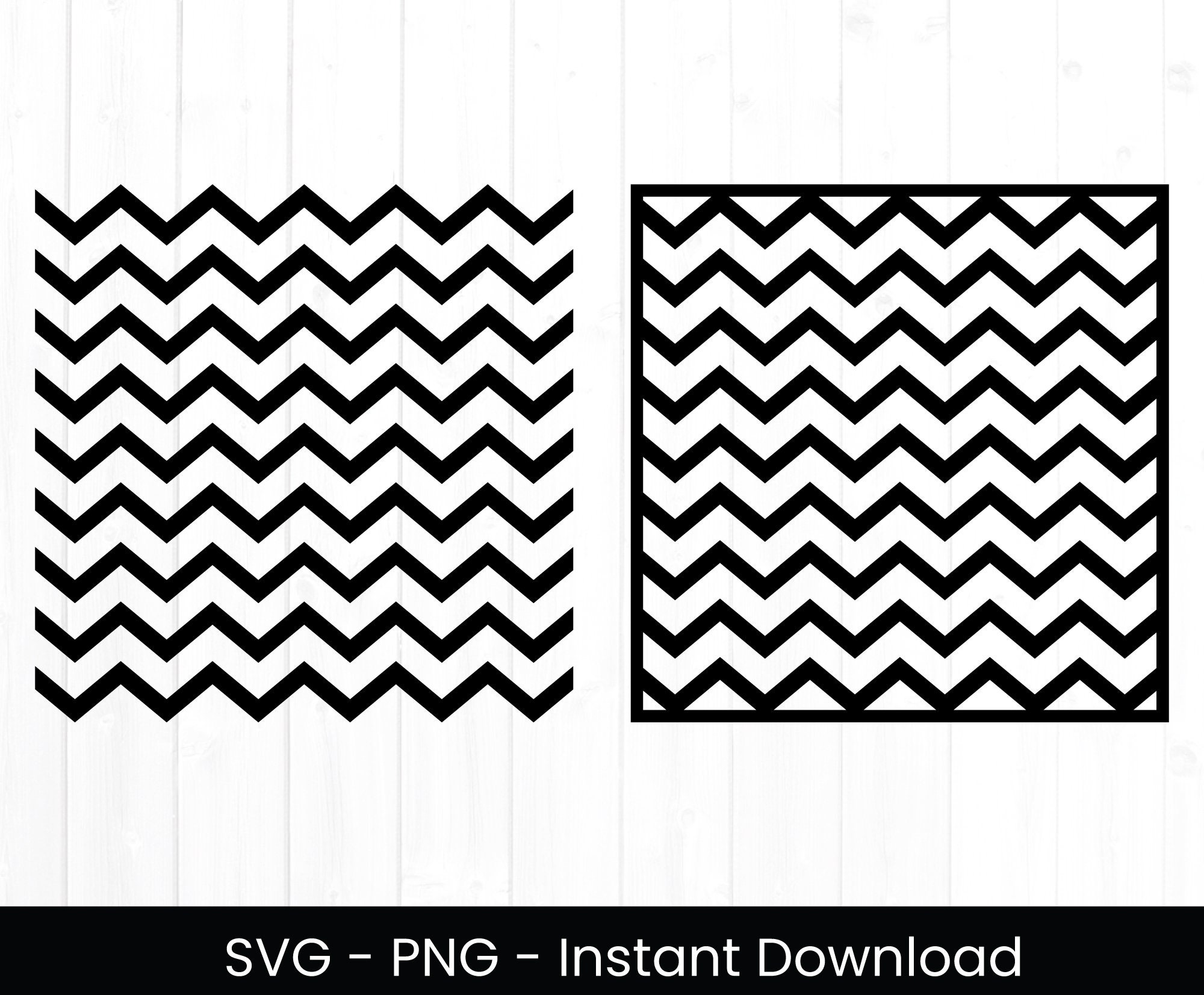 Chevron Svg for Commercial Use Chevron Pattern with Border Etsy