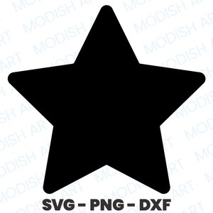 商用利用のための丸い星、星 PNG、カット ファイル、即時ダウンロード、丸い星のデザイン、基本形状 SVG、星のクリップアート