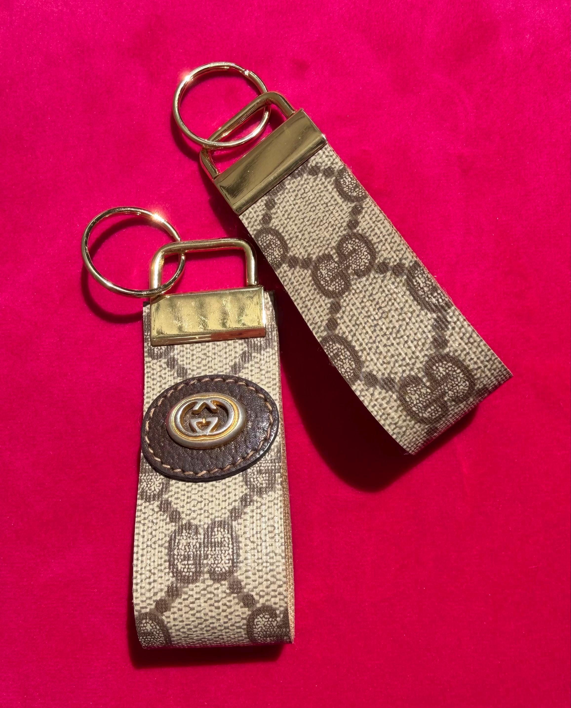 Vintage Gucci Keychain - Etsy