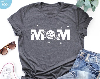 Space Mom Shirt, Mommy Astronaut Shirt, Space Party T-shirt, Mom Shirt, Funny Mom Shirt, Sarcastic, Funny Shirt, Mother's Day, Gift 2