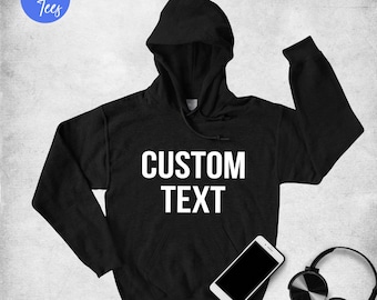 Custom Hoodie, Unisex Hoodie, Customized Pullover Sweatshirt, Personalized Hoodie, For Men, Women Custom Hoodie, Gift Idea, Design Your Own