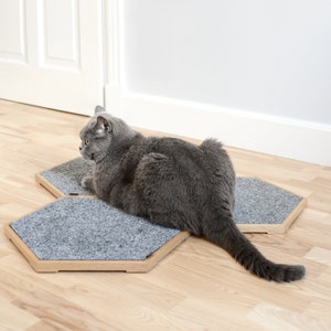 Premium Cat Scratch Panel Set Scratcher Pet Bed Modular image 7