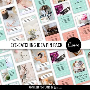 Pinterest Idea Pin templates for your blog business | Animated Canva Customize templates | Eye Catching Blogger Idea Pin | Video Story Pin
