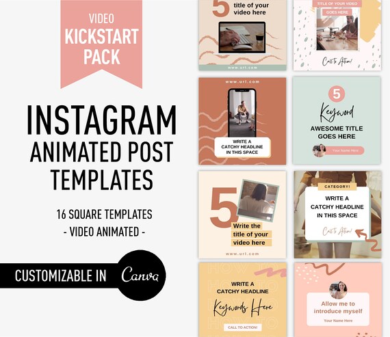 Buy Instagram Video Animated Templates Social Media Templates Online in India - Etsy Buy Instagram Video Animated Templates Social Media Templates Online in India - Etsy