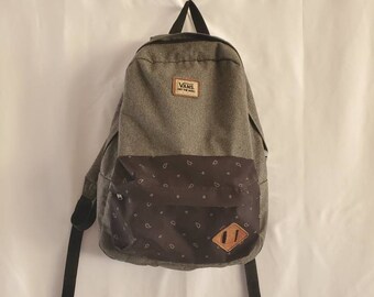 vans paisley backpack