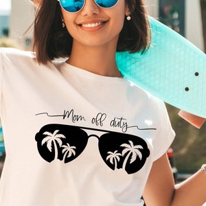 Mom off Duty SVG PNG, Funny Mother&#39;s Day svg, mom gift svg, mom life svg, Cricut, Silhouette + More, Mother&#39;s day shirt svg, funny mom svg