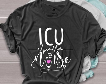 Icu nurse svg, nurse shirt svg, nurse cut file, registered nurse svg, nursing svg, nurse quote svg, nurselife svg, nurse saying svg,