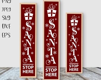Download Santa Stop Here Svg Etsy PSD Mockup Templates