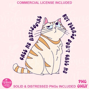 Llámame antisocial pero por favor no me llames PNG, sublimación antisocial, diseño lindo para camisas, pegatinas, tazas, bolsos de mano, uso comercial