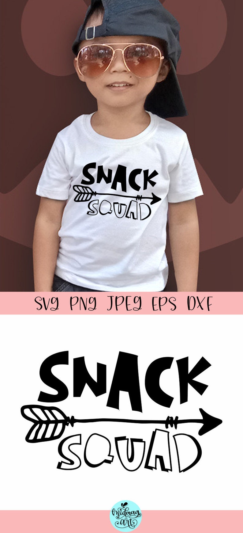 Download Snack squad svg funny boy shirt svg | Etsy
