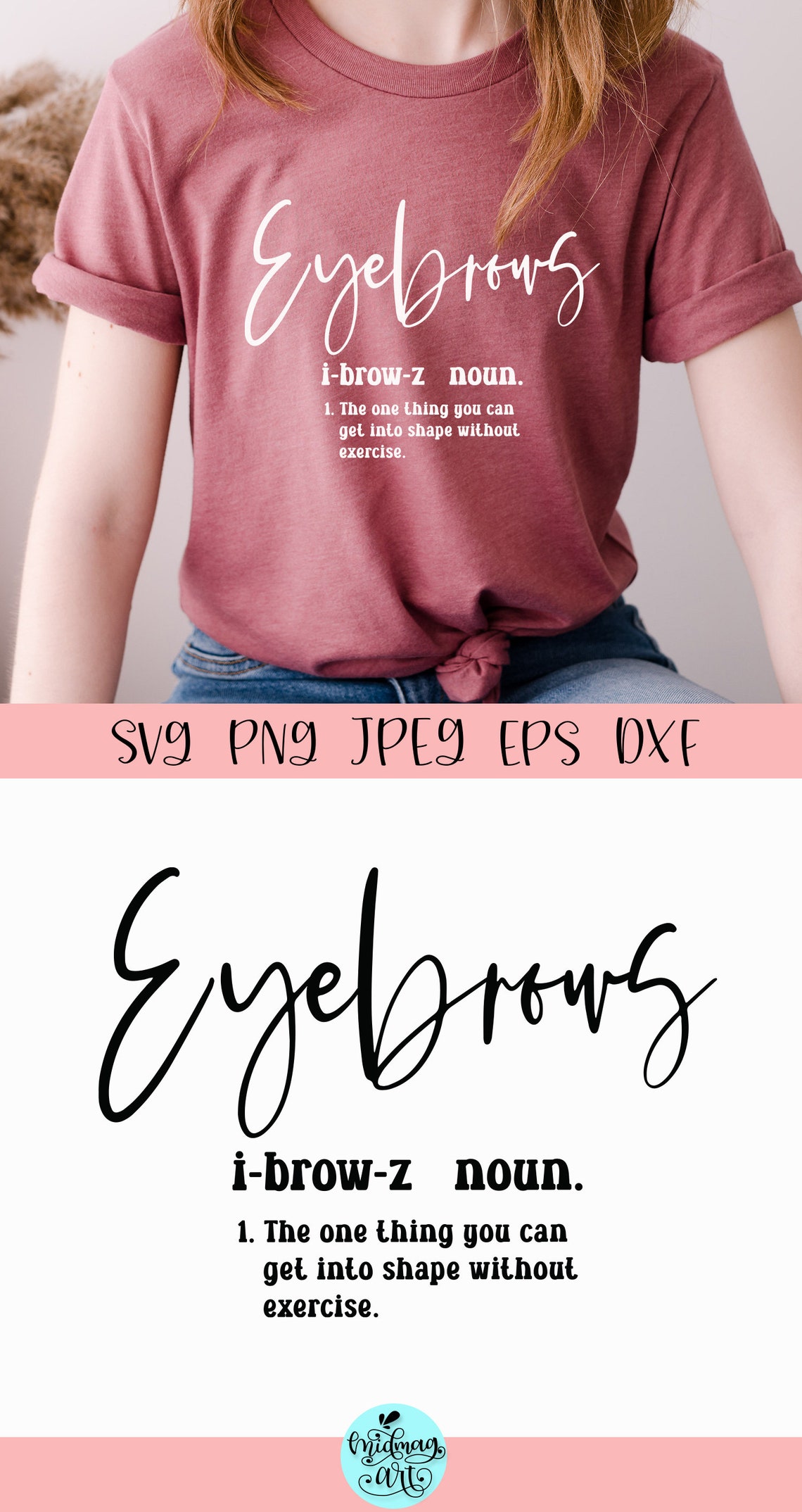 Eyebrows Definition Svg Eyebrows Cut File Cutting File Etsy