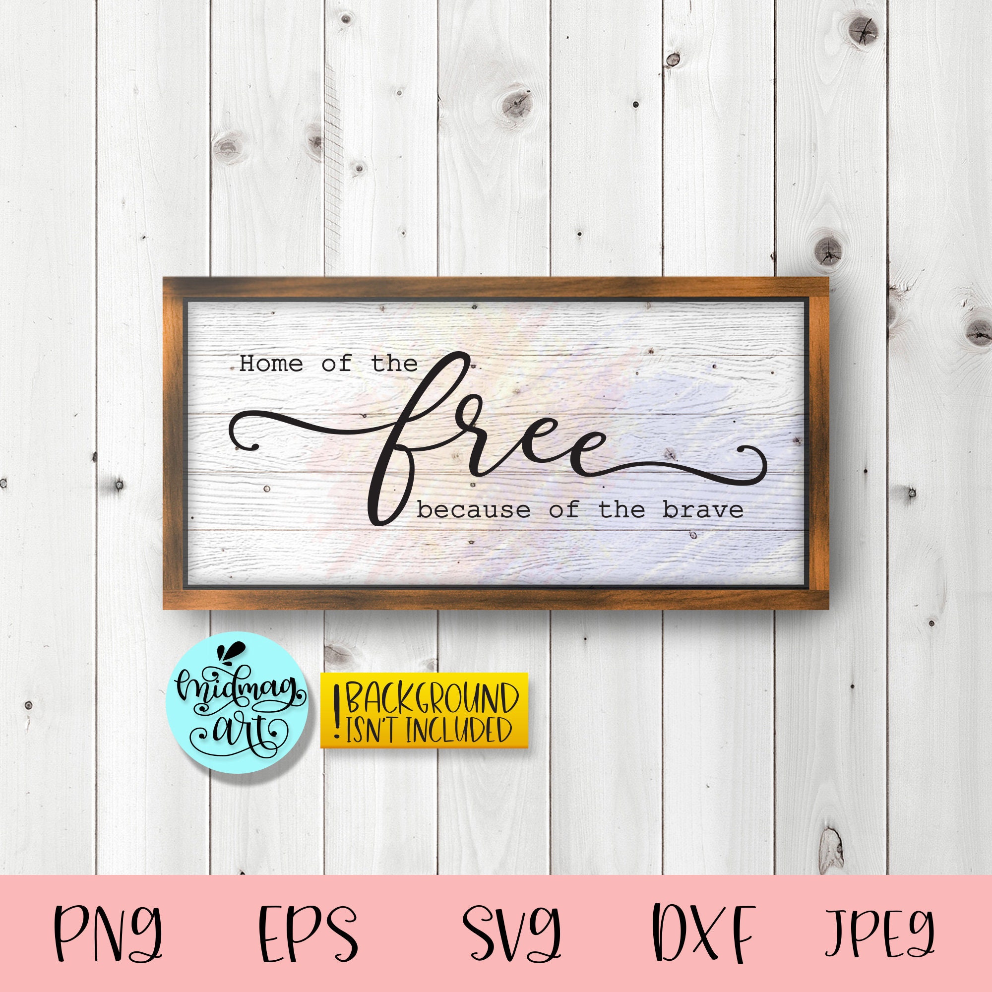 Free Free 203 Home Of The Free Because Of The Brave Sunflower Svg SVG PNG EPS DXF File