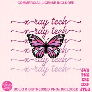 X- Ray Tech Butterfly png, sublimation design X- Ray Design, X- Ray Tech png, Nurse life png, Nursing png, western Nurse png, sublimate Png