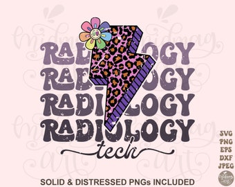 Radiology Tech Png Svg, Sublimation Design, Radiology Png, Radiology Tech Clipart, Radiology lightning volt Png, Radiology Life Png, dtg dtf