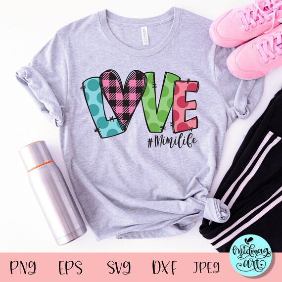 Download Love mimi life svg mimi svg grandma svg valentine svg mimi ...