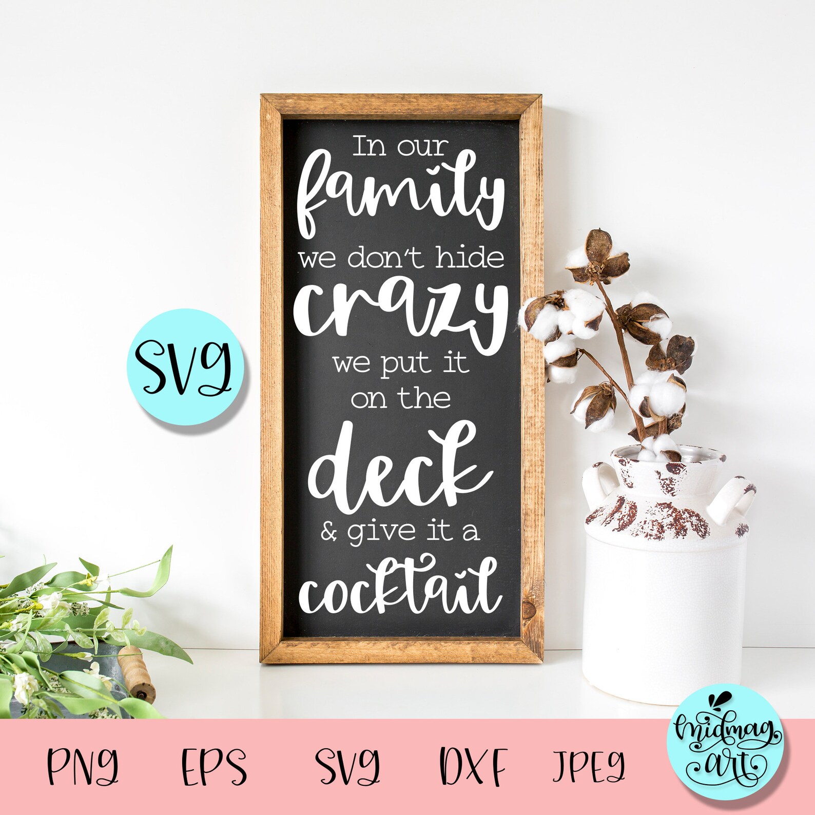 Family Quote Wood Sign Svg Home Sign Svg Our Happy Place Etsy