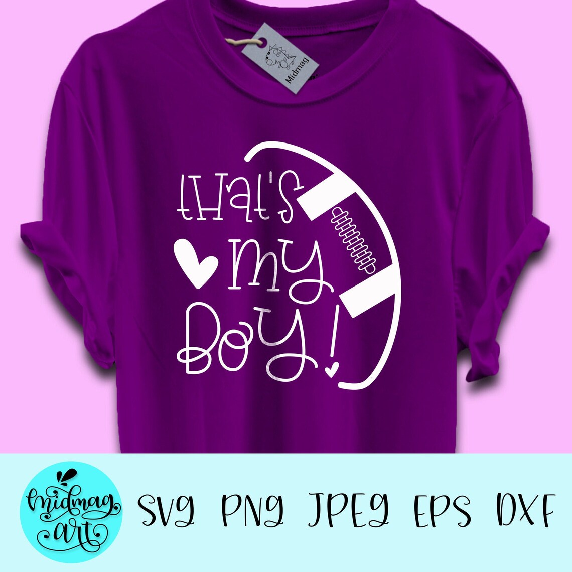 Thats My Boy Football Svg Football Svg Family Football Svg Etsy