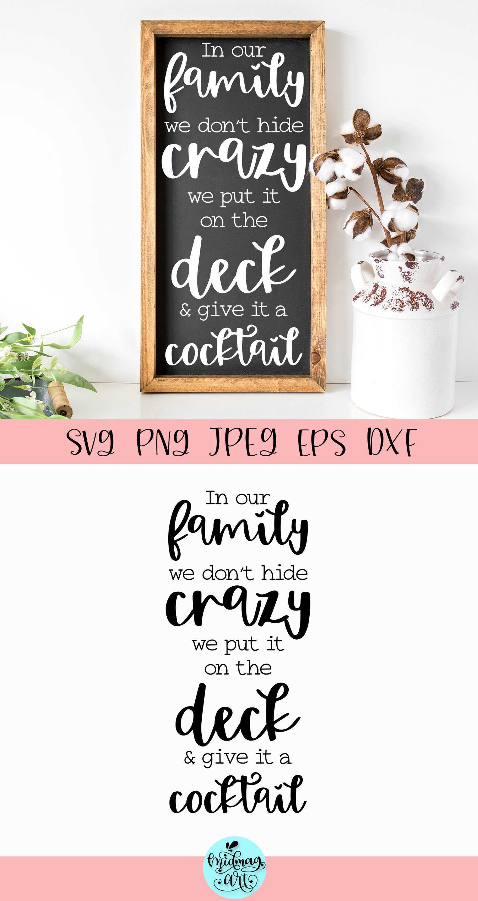Family Quote Wood Sign Svg Home Sign Svg Our Happy Place Etsy