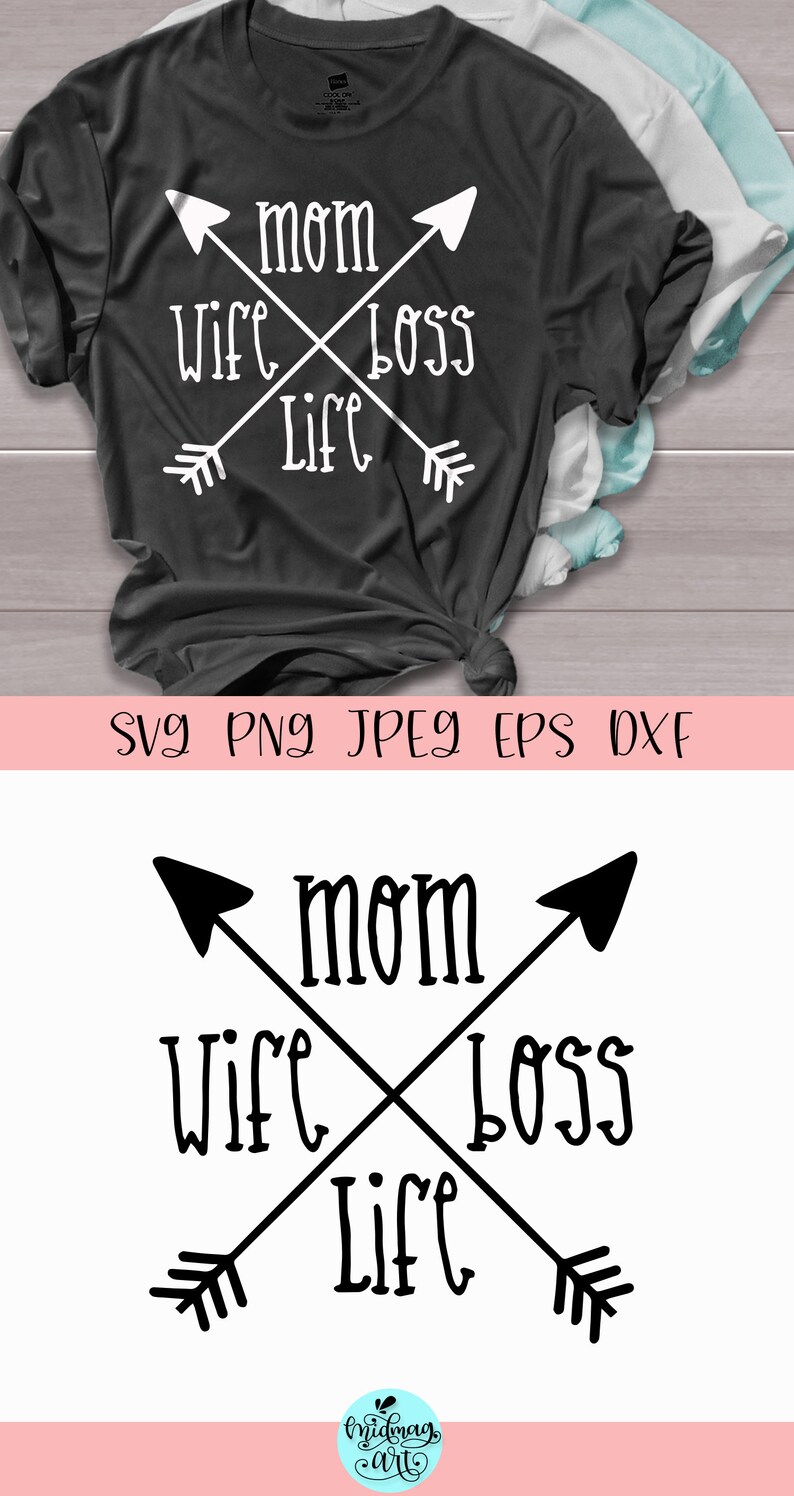 Download Wife mom boss svg wife svg boss svg mom boss svg momlife ...