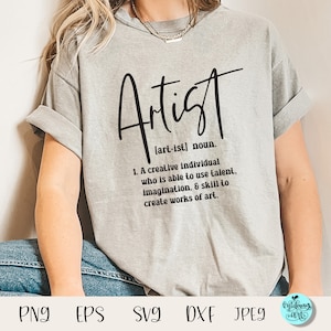 Artist definition svg, Art Lover SVG, Artist Svg, commercial use, cutting file, cricut svg, svg for silhouette, cameo file, digital download