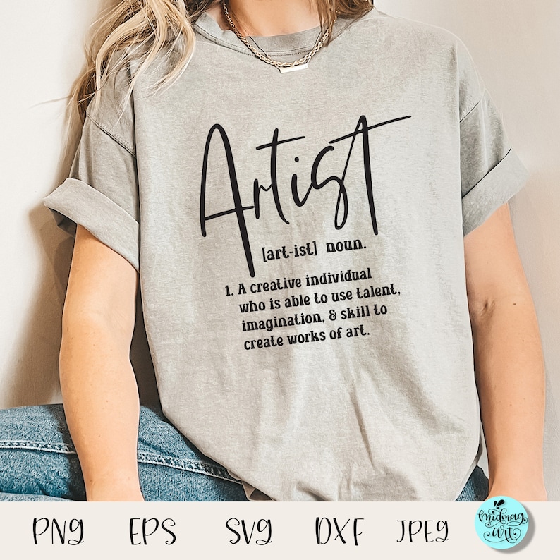 Artist Definition Svg Art Lover SVG Artist Svg Commercial Etsy