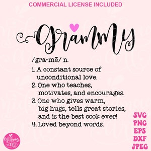Grammy definition svg, mimi svg, grandma svg, grandmother svg, mimi life svg, mimi shirt svg, grandma shirt svg, grandma svg file