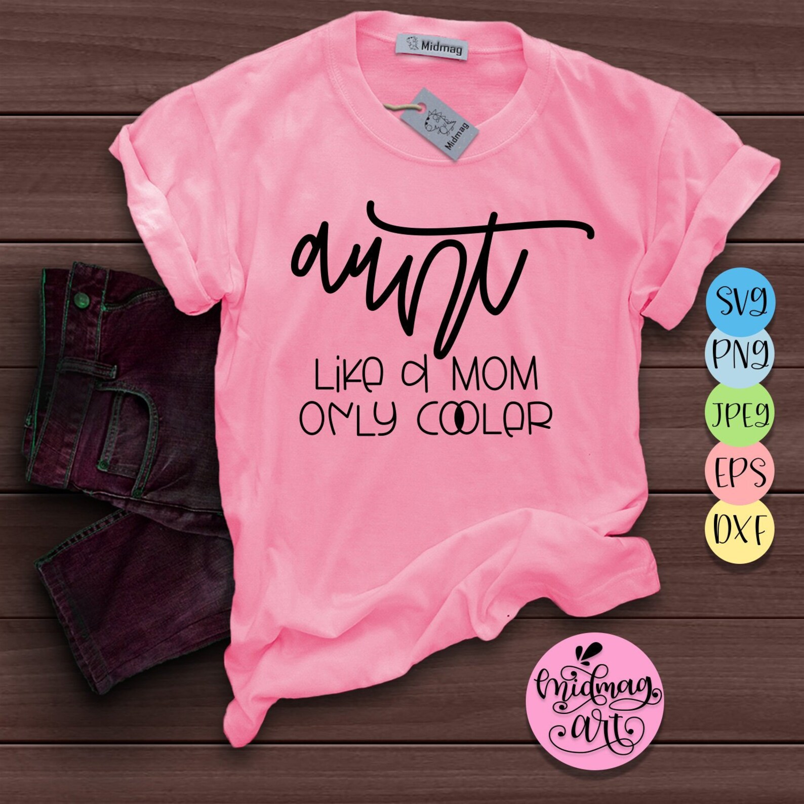 Aunt like a mom only cooler svg aunt svg aunt tee svg svg | Etsy
