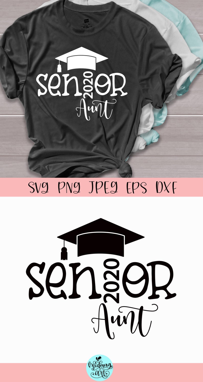 Download Senior 2020 Aunt svg proud aunt svg graduate svg senior | Etsy