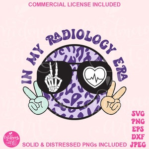 In My Radiology Era Png, RAD Tech Png, Radiology Student, X-ray Tech, Xray Technologist, Night Shift Nurse, Nurse Life, Sublimation