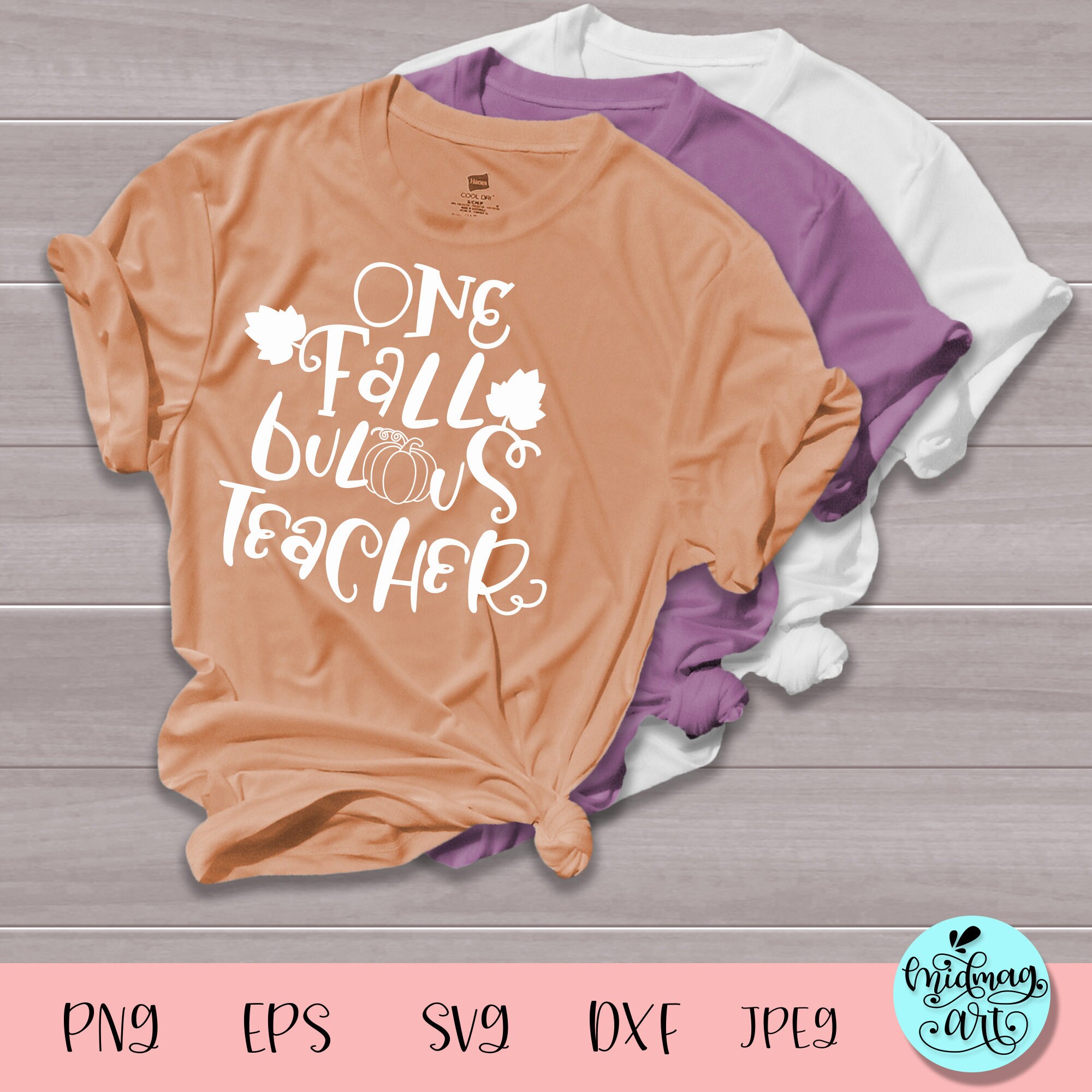 One Fallbulous Teacher Svg Teacher Fall Svg Fall Teacher | Etsy