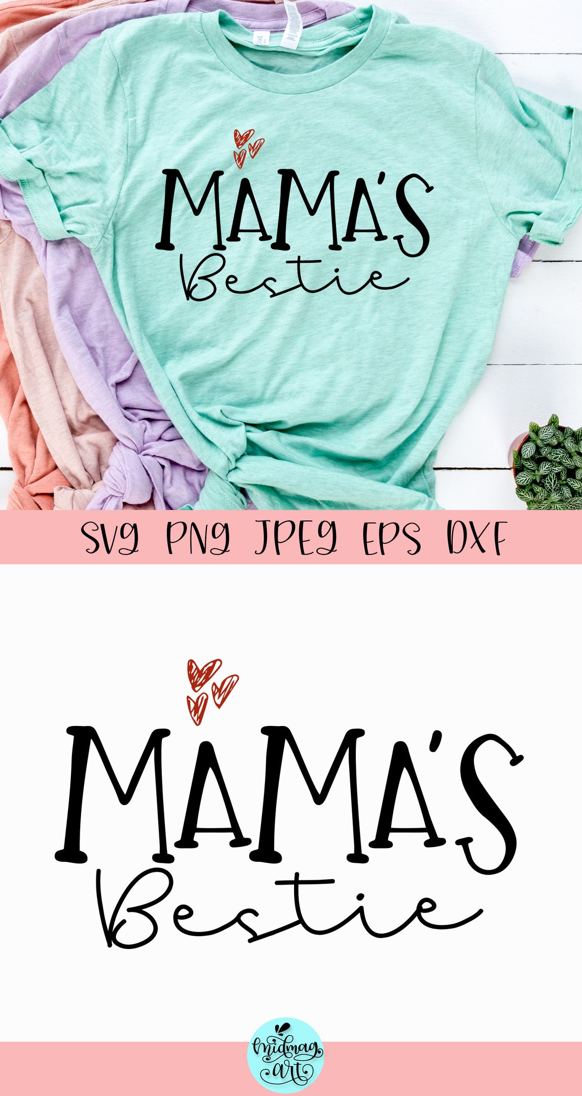 Mama's Bestie Svg Mommy is My Bestie Svg Mamas Bestie - Etsy