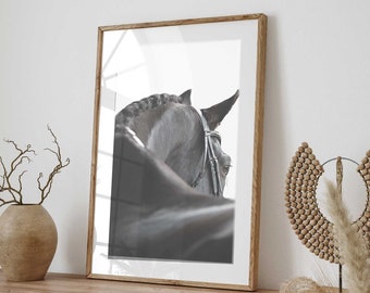 Black Horse Print, Black Horse Art, Black Horse Printable, Black Horse Photography, High-Quality Art, Printable Wall Art