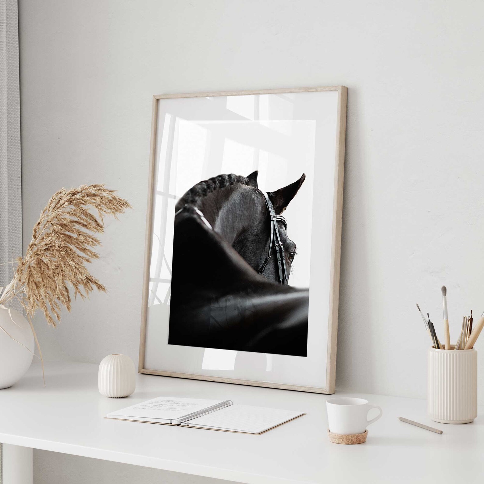 Black Horse Print Black Horse Art Black Horse Printable - Etsy