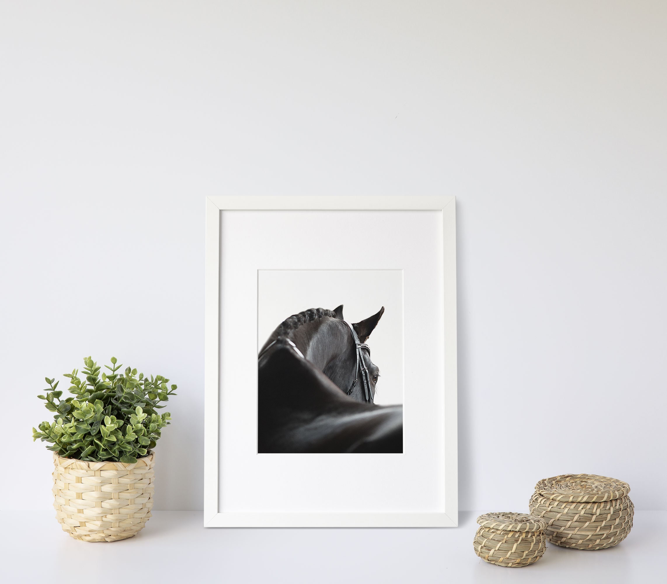 Black Horse Print Black Horse Art Black Horse Printable | Etsy