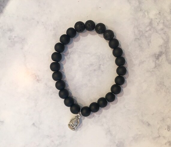 etsy lava rock bracelet
