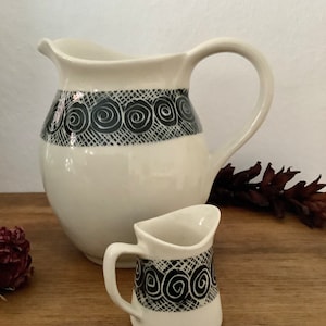 Milk jug ceramic jug with milk jug ceramic vintage