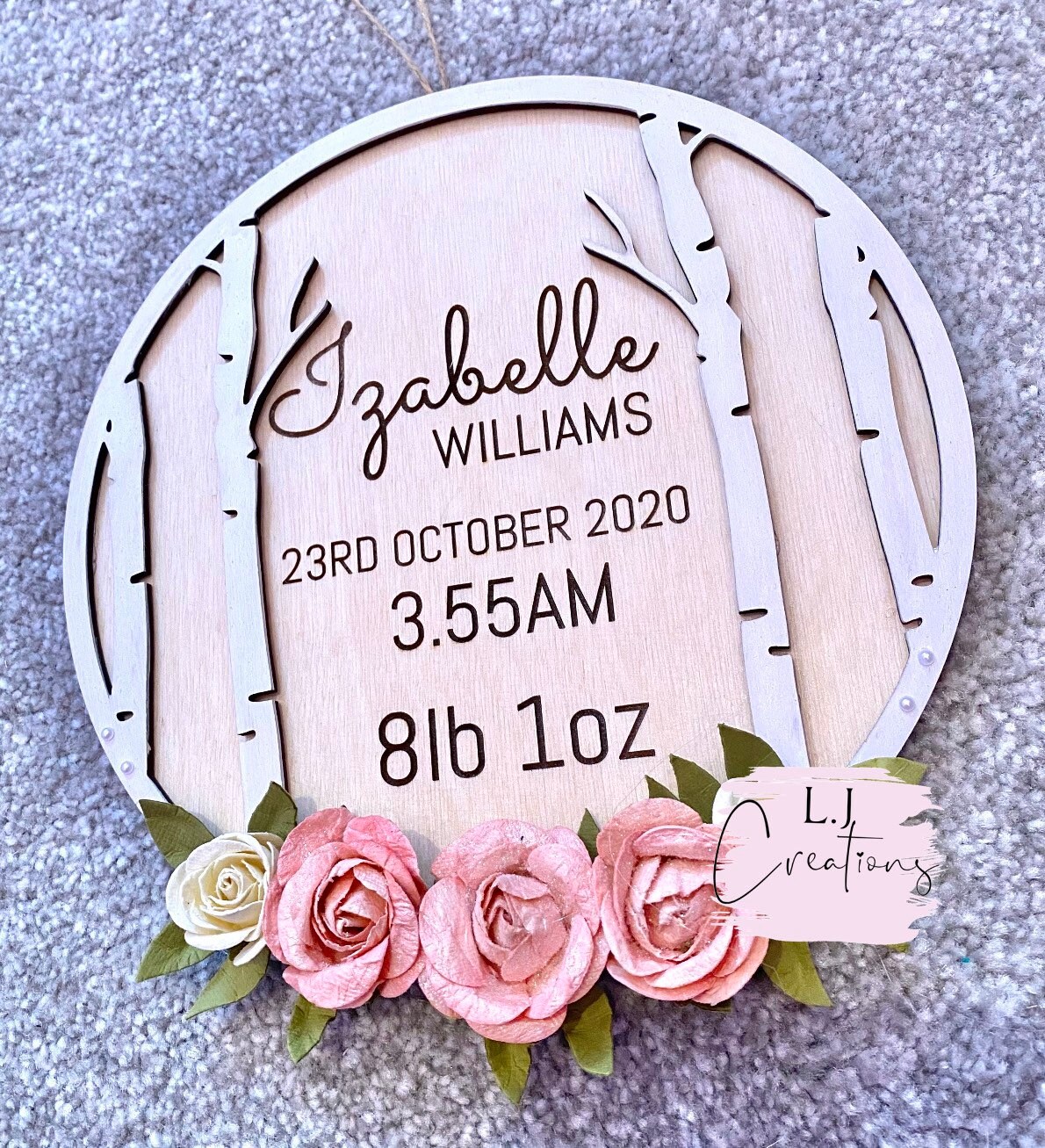 Digital Download / SVG Laser Cut Files for Glowforge / Baby Sign / Home ...