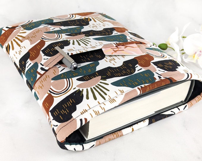 Padded Book Sleeve Maxi Book Sleeve Celestial Book Sleeve Book Sleeve