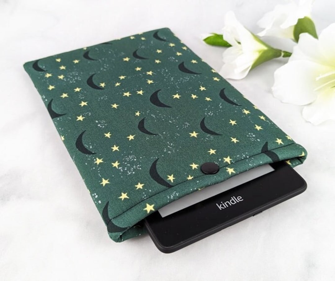Kindle Paperwhite Sleeve With Snap Moon Kindle Sleeve Celestial Kindle