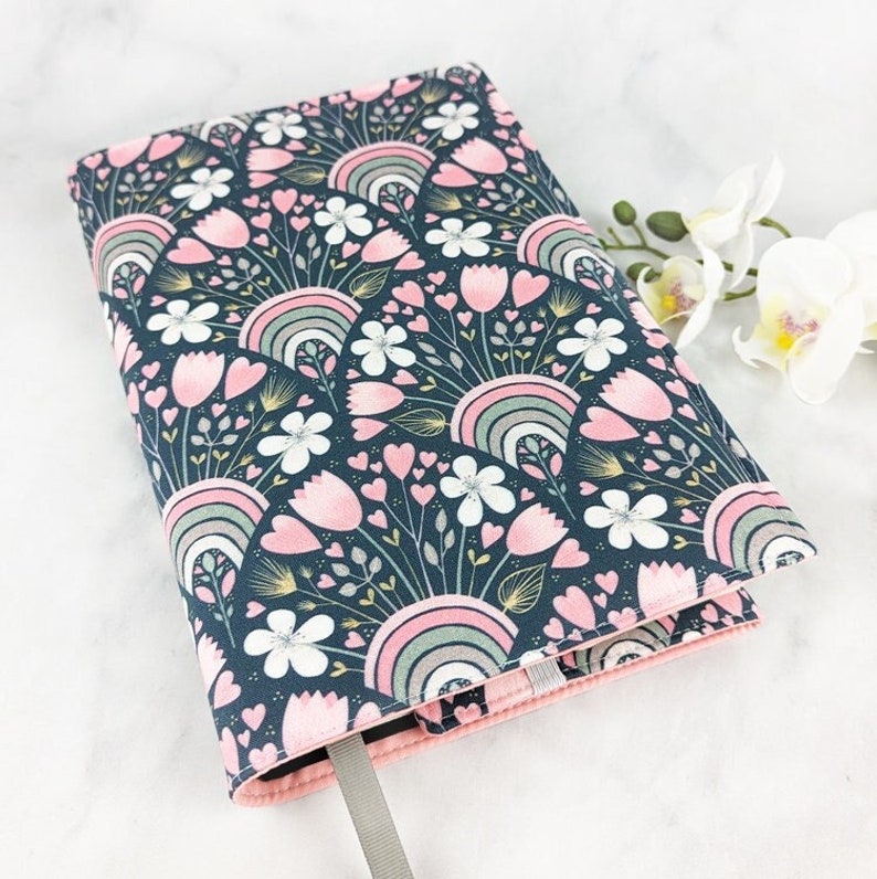 Adjustable Book Cover Fabric Book Cover Adjustable Book Etsy