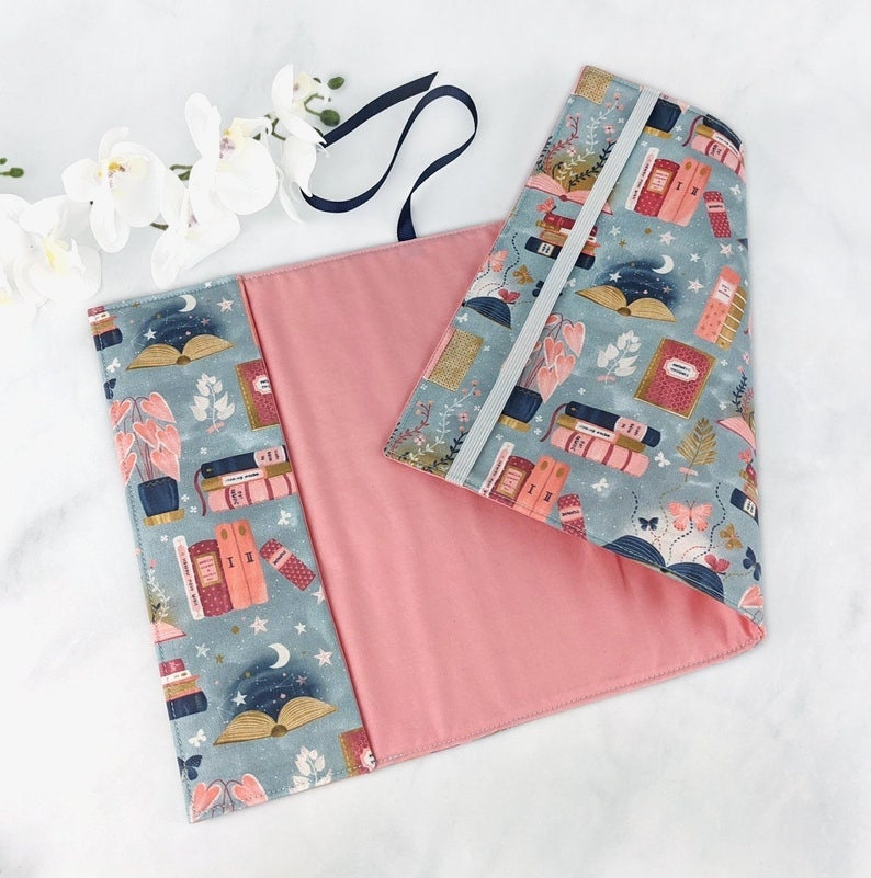 Adjustable Book Cover Fabric Book Cover Adjustable Book Etsy