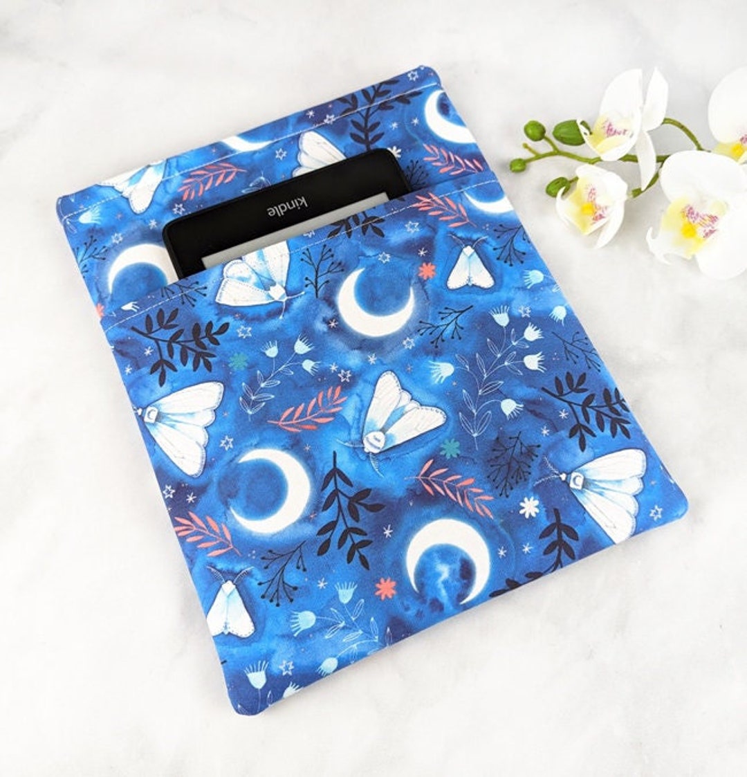 Padded Book Sleeve Maxi Book Sleeve Padded Book Cover Celestial Book