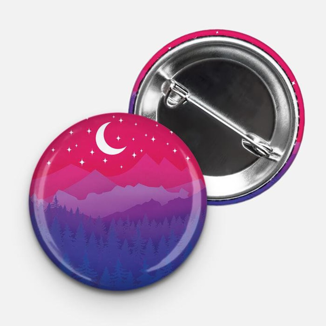 Bisexual Pinback Button - 1.75