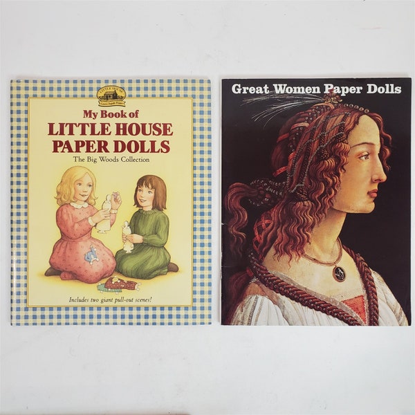 Paper Doll Books Etsy