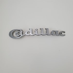 Vintage Cadillac Quik-Vac Original Chrom Emblem