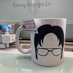 11oz Ceramic Coffee Mug with Dwight Schrute