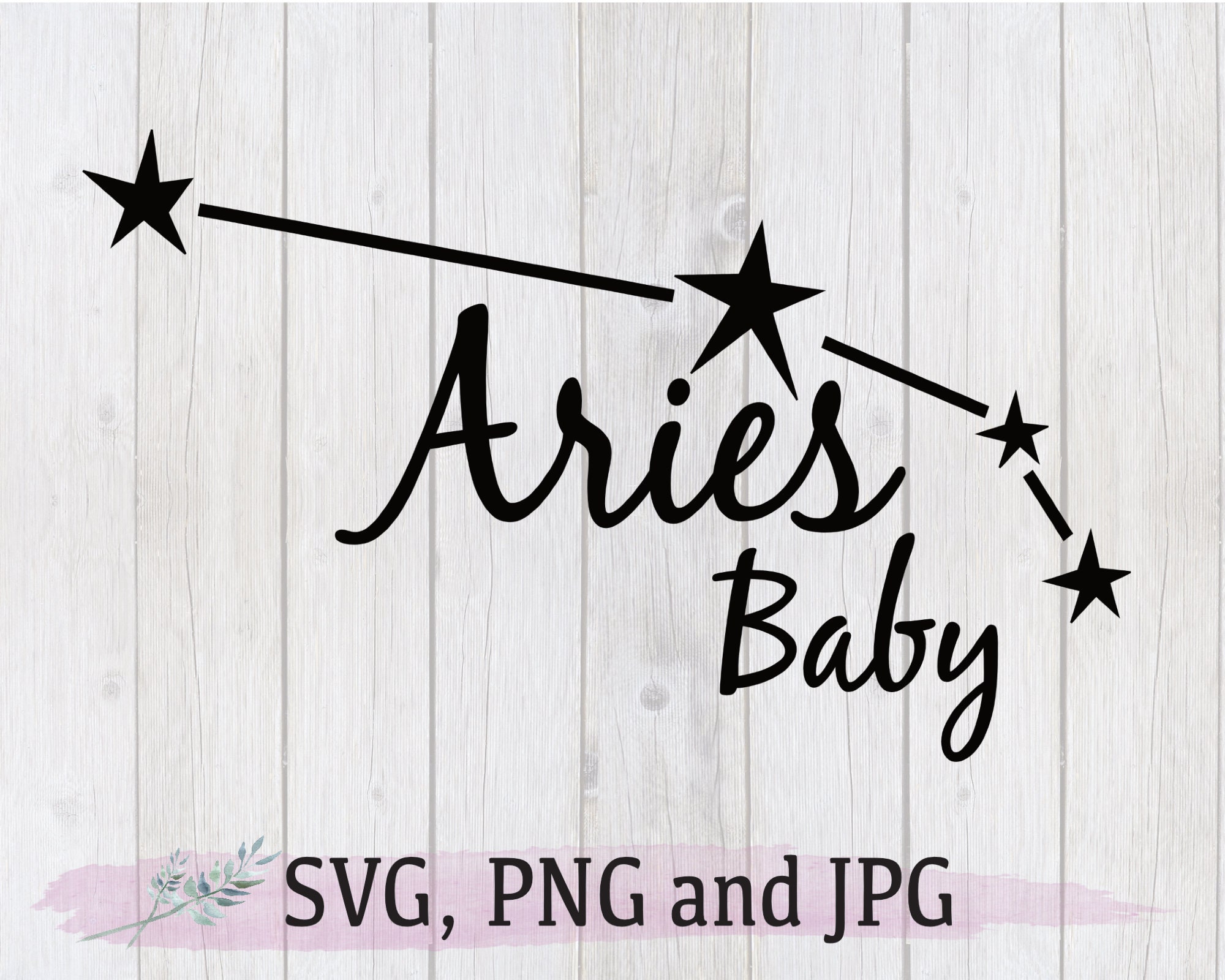 Download Aries Baby Svg Aries Baby Png Constellation Svg Zodiac Svg Etsy