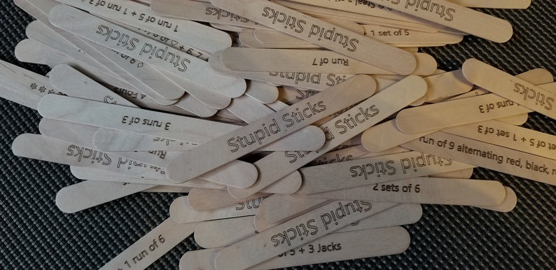 sticks-card-game-stick-rummy-stupid-sticks-free-shipping-etsy-canada