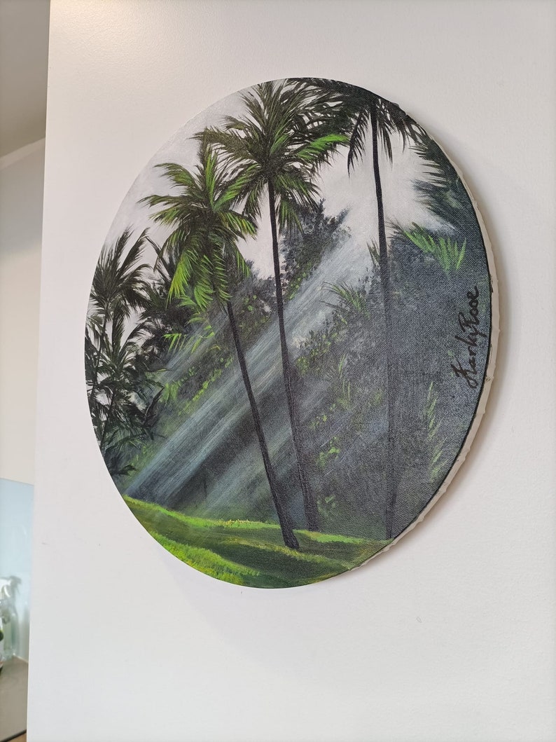 Original painting Tropical forest 日本正規代理店品 注目ショップ